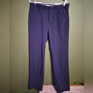 RLX Ralph Lauren Navy Performance Golf Pants 34x32